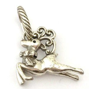 Brighton Dancer Deer Reindeer Charm, Retired, New